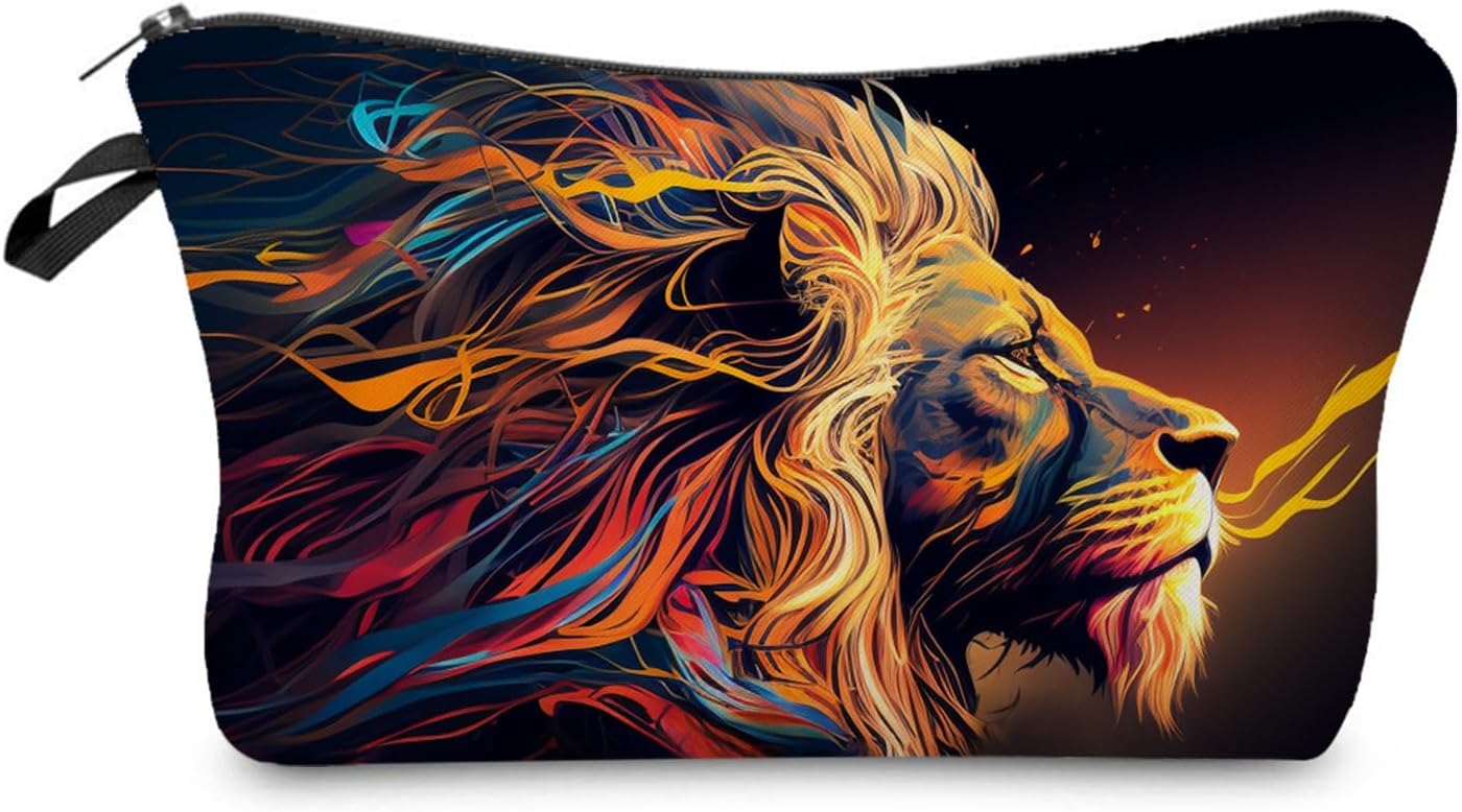 Lion Makeup Bag